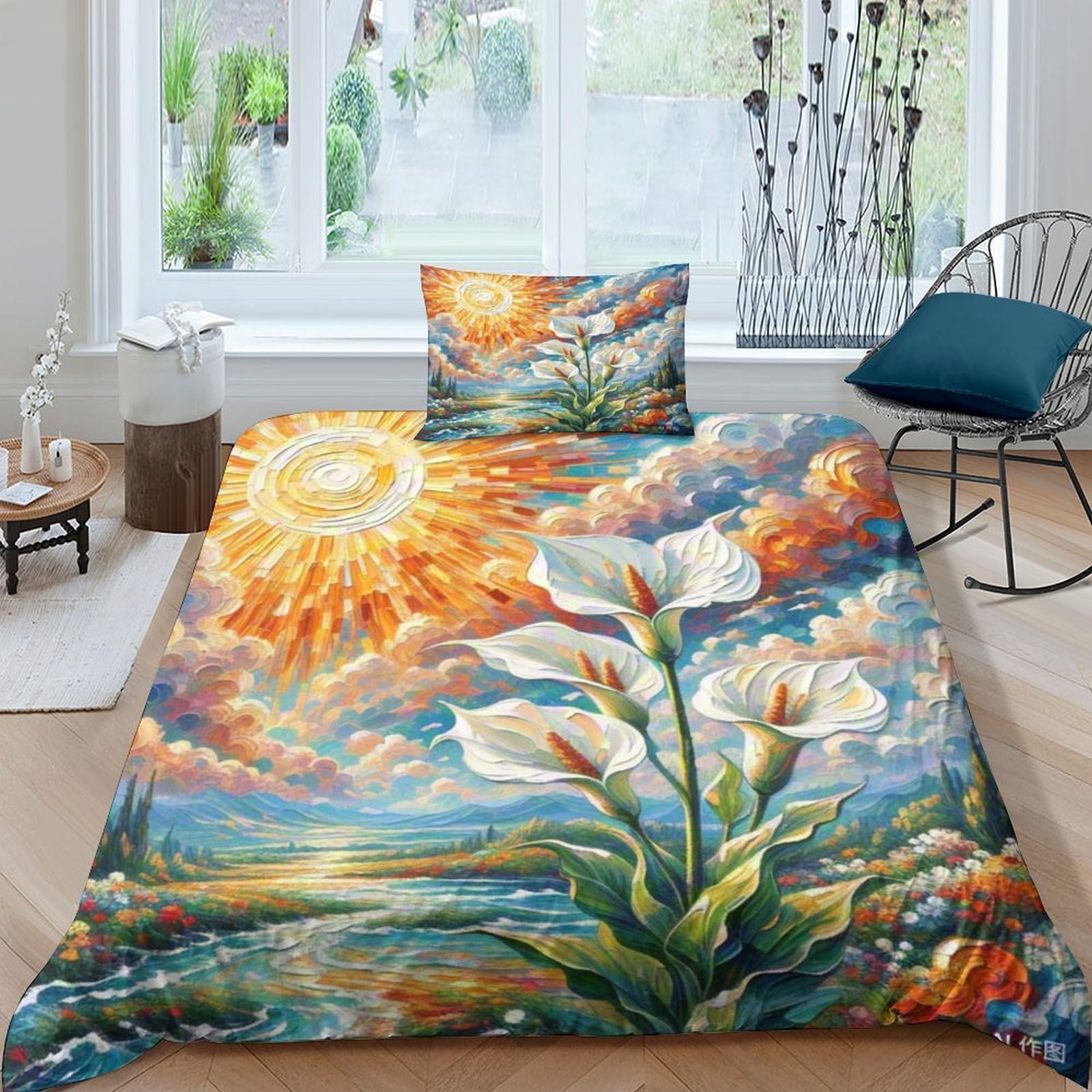 Housse de couette douce Lily de la Paix pour stopper l'inconfort nocturne des enfants et ados