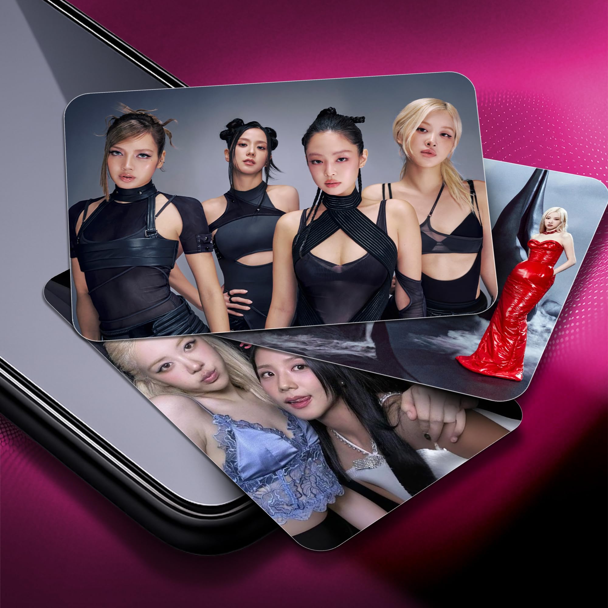NS Trading Blackpink Deadline Album Concept Glossy Laminated Photocards (Set of 28+4 Freebies)-image-31