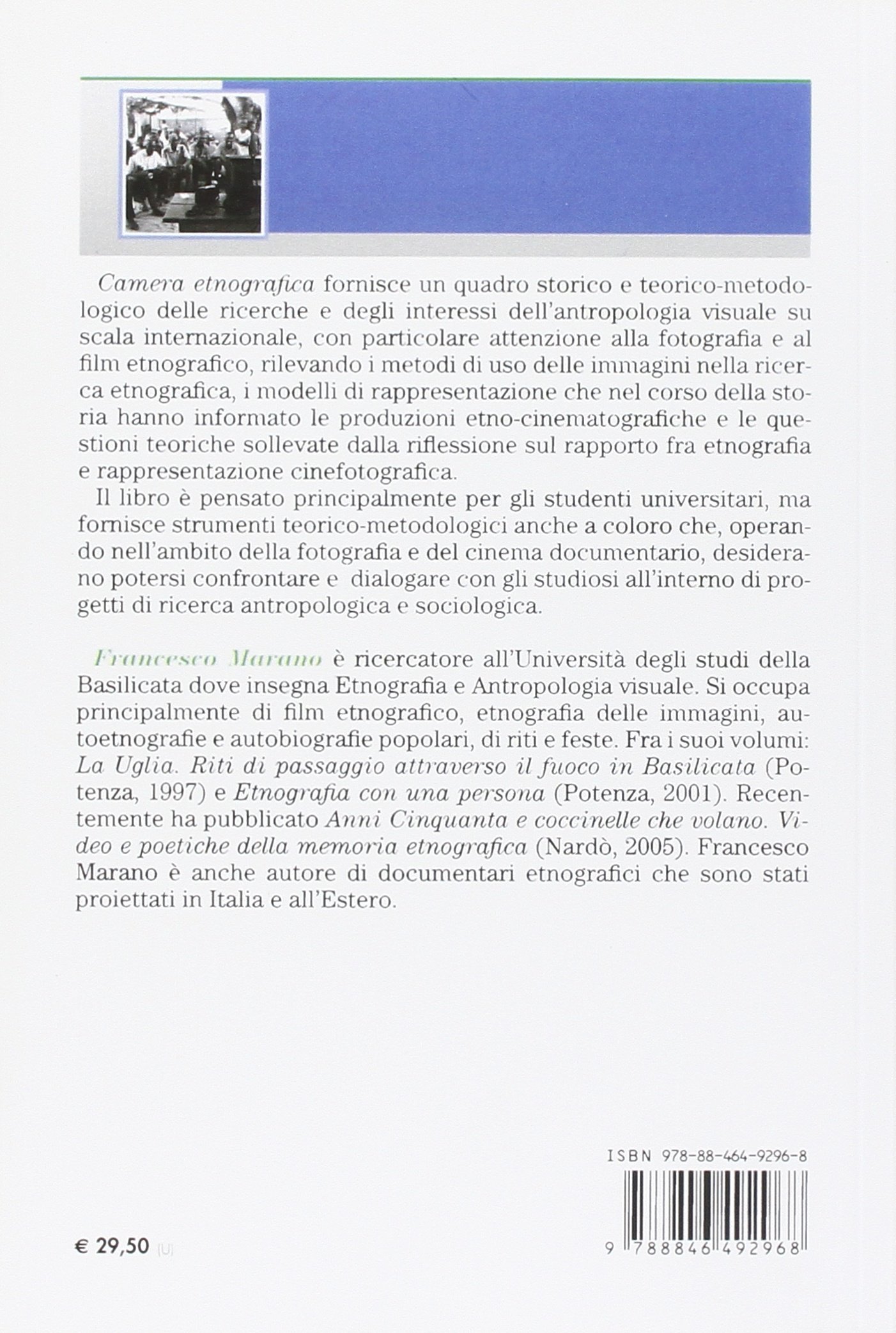 Camera etnografica. Storie e teorie di antropologia visuale