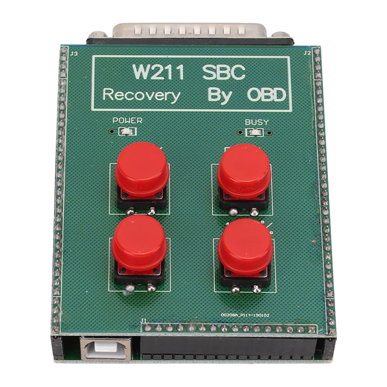 SBC Repairing Device, Metal Safe OBD2 SBC Reset Tool Efficient Stable Performance Wearproof for Auto(green)