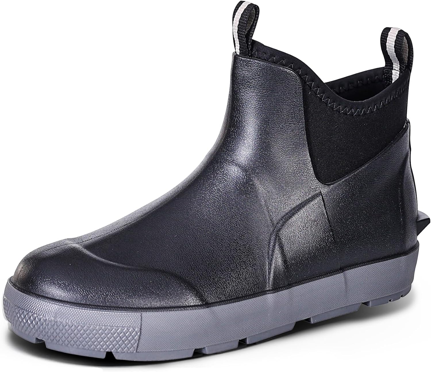 Men's Waterproof Ankle Rain Boots - Anti-Slip Comfort