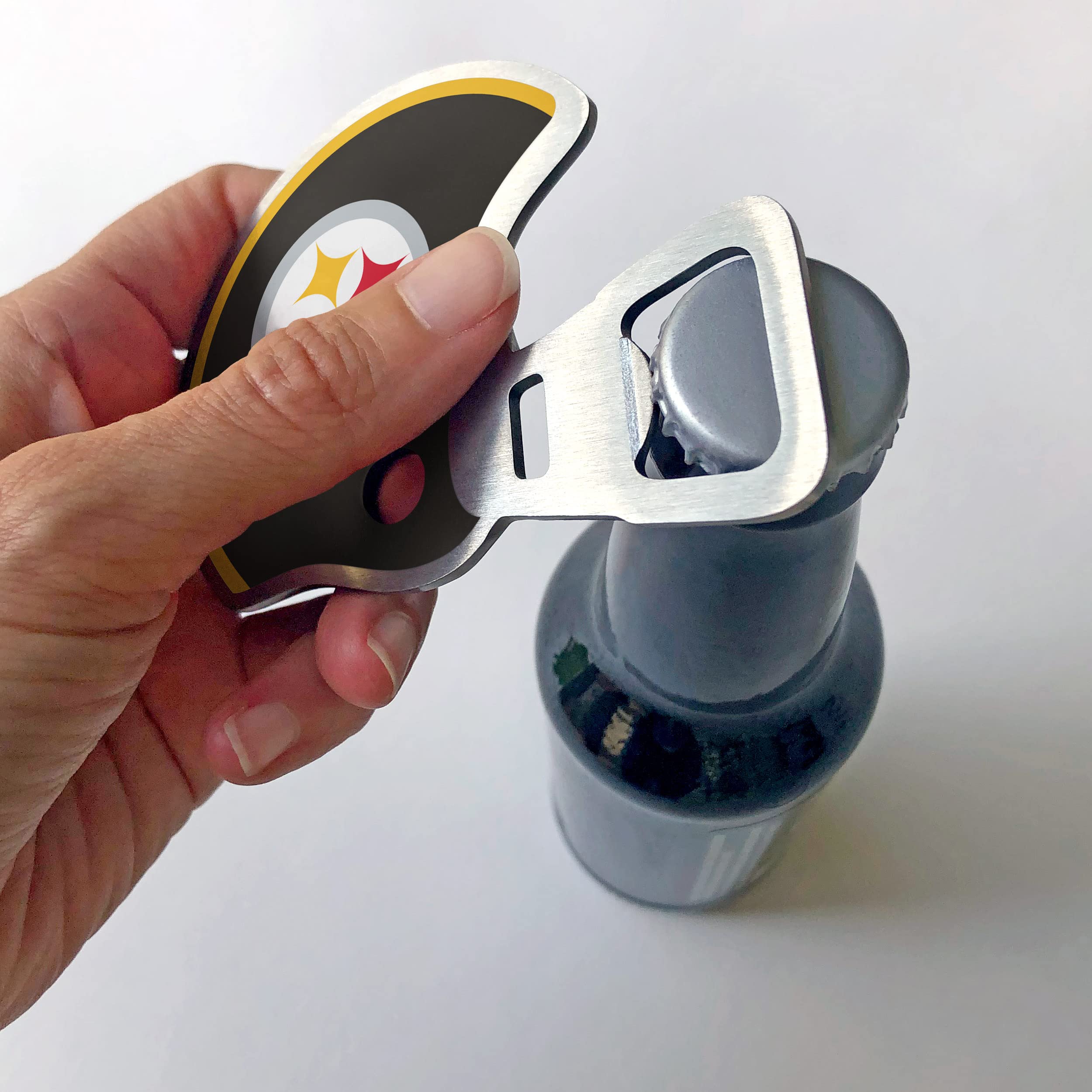 YouTheFan NFL Pittsburgh Steelers Season Opener Bottle Opener