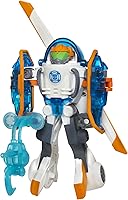 Vista 1 de Playskool Heroes Bot de rescate de Transformer, figura de The Copter Bot