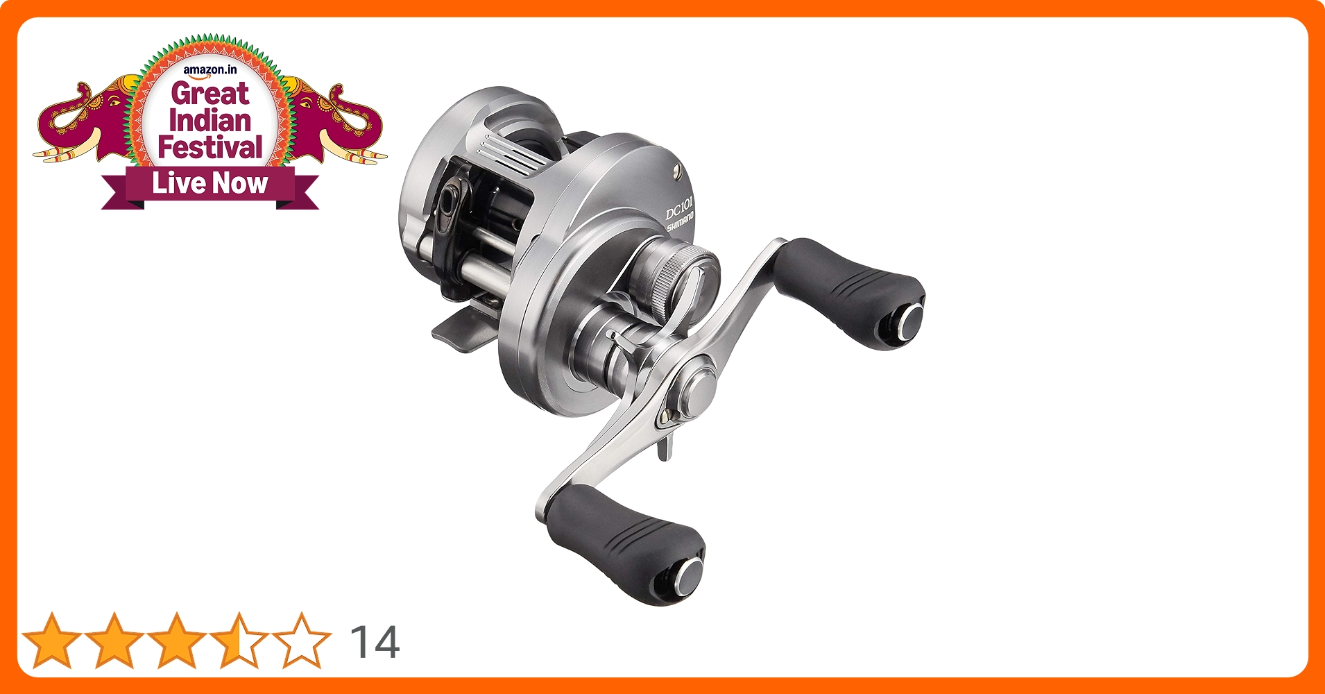 リール Shimano Calcutta Conquest DC 101HG LEFT