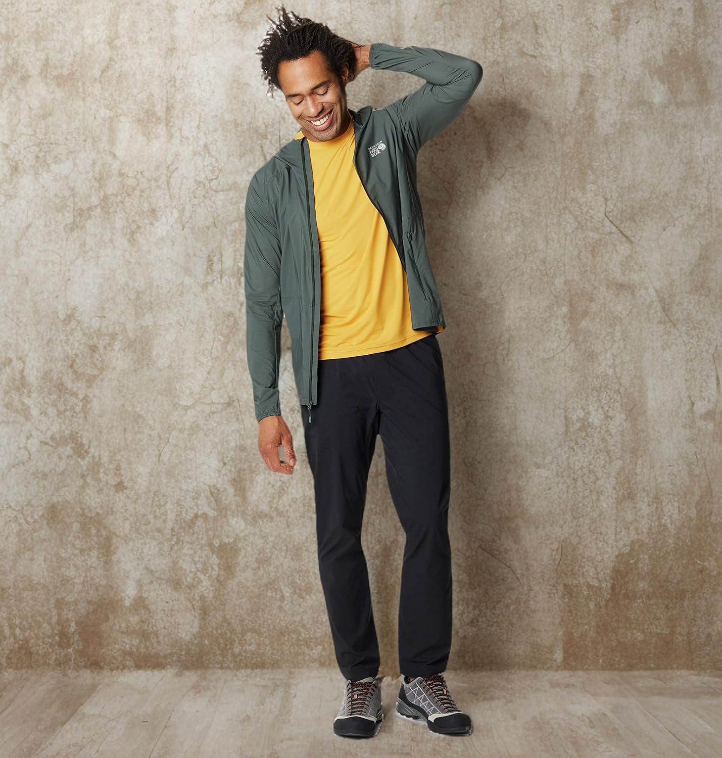 Mountain Hardwear Men's Basin Pull-on Pant for Running, Hiking, Backpacking and Everyday Wear