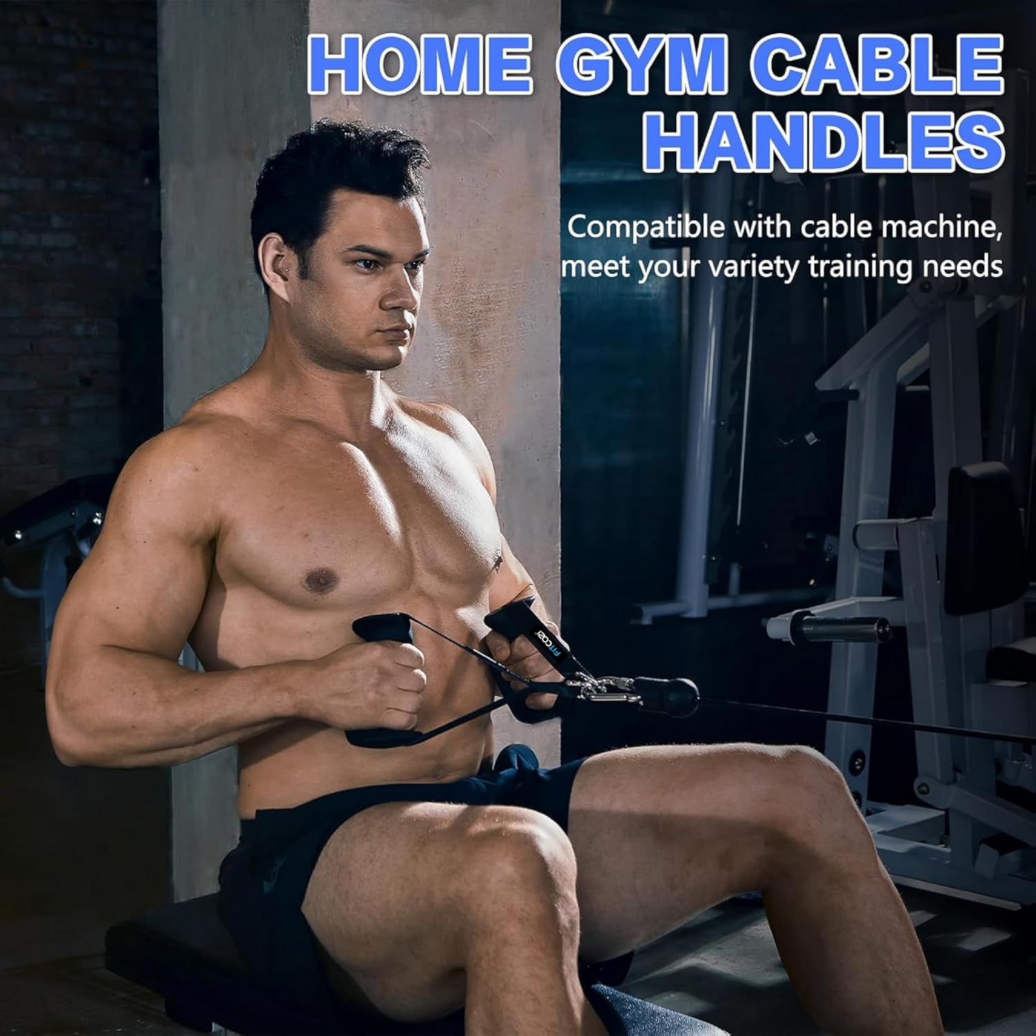 Buy Now Ergonomic Workout Handles For Resistance Bands, Cable