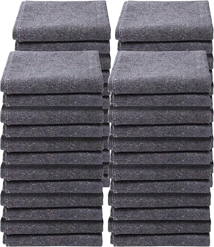 Miniatura 9 de VEVOR Mantas móviles, 21 lbsdz-24 paquetes, gris