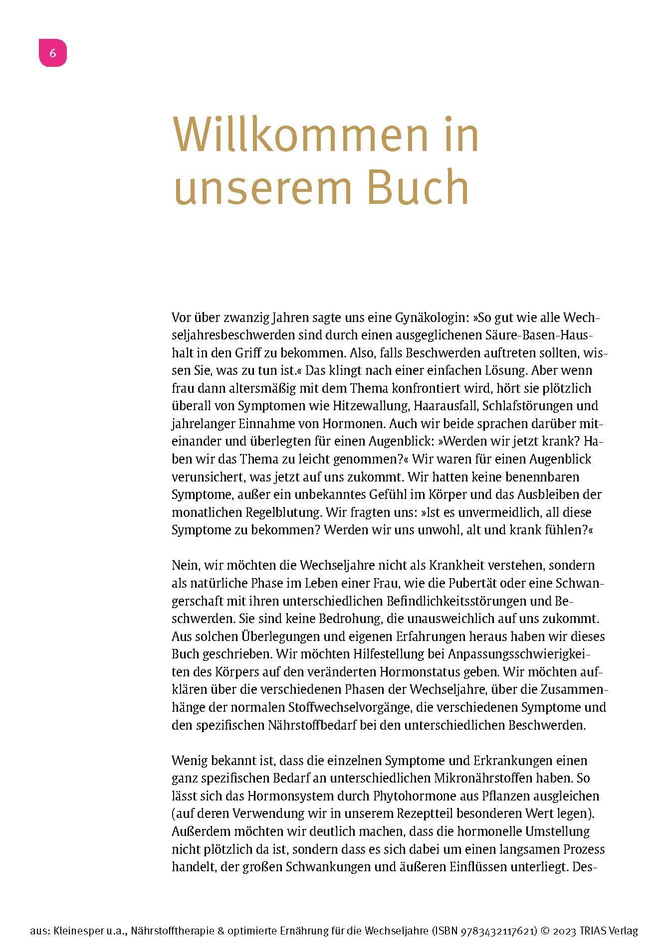 Nährstofftherapie & optimierte Ernährung für die Wechseljahre: Gezielt Beschwerden lindern, Mangel vorbeugen, gesund und jung bleiben. Mit 95 Rezepten