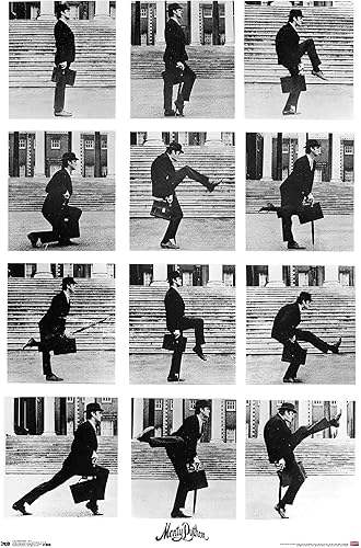 Trends International Monty Python - Póster de pared con cuadrícula, 22.375 x 34 pulgadas, versión sin marco