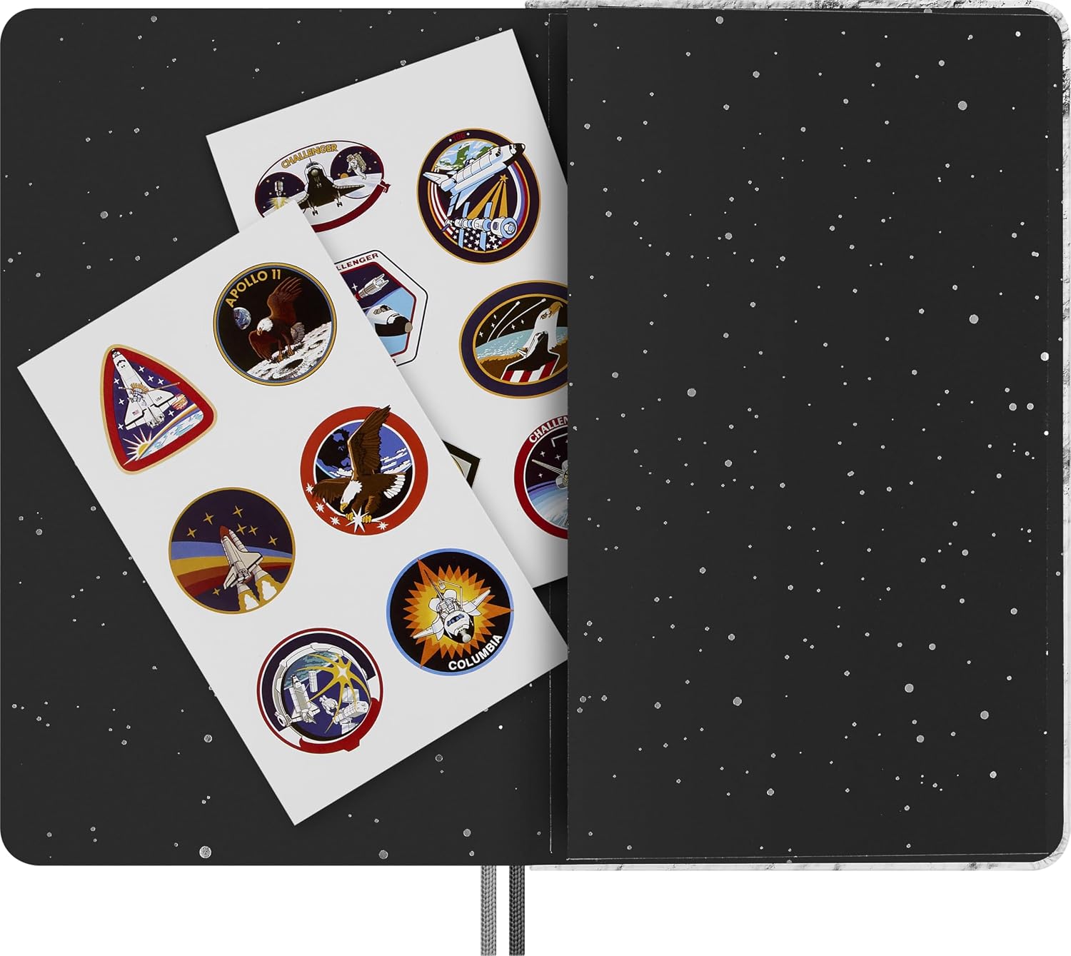 Moleskine Limited Edition NASA-Inspired Moon Surface Notebook & Cahier Set
