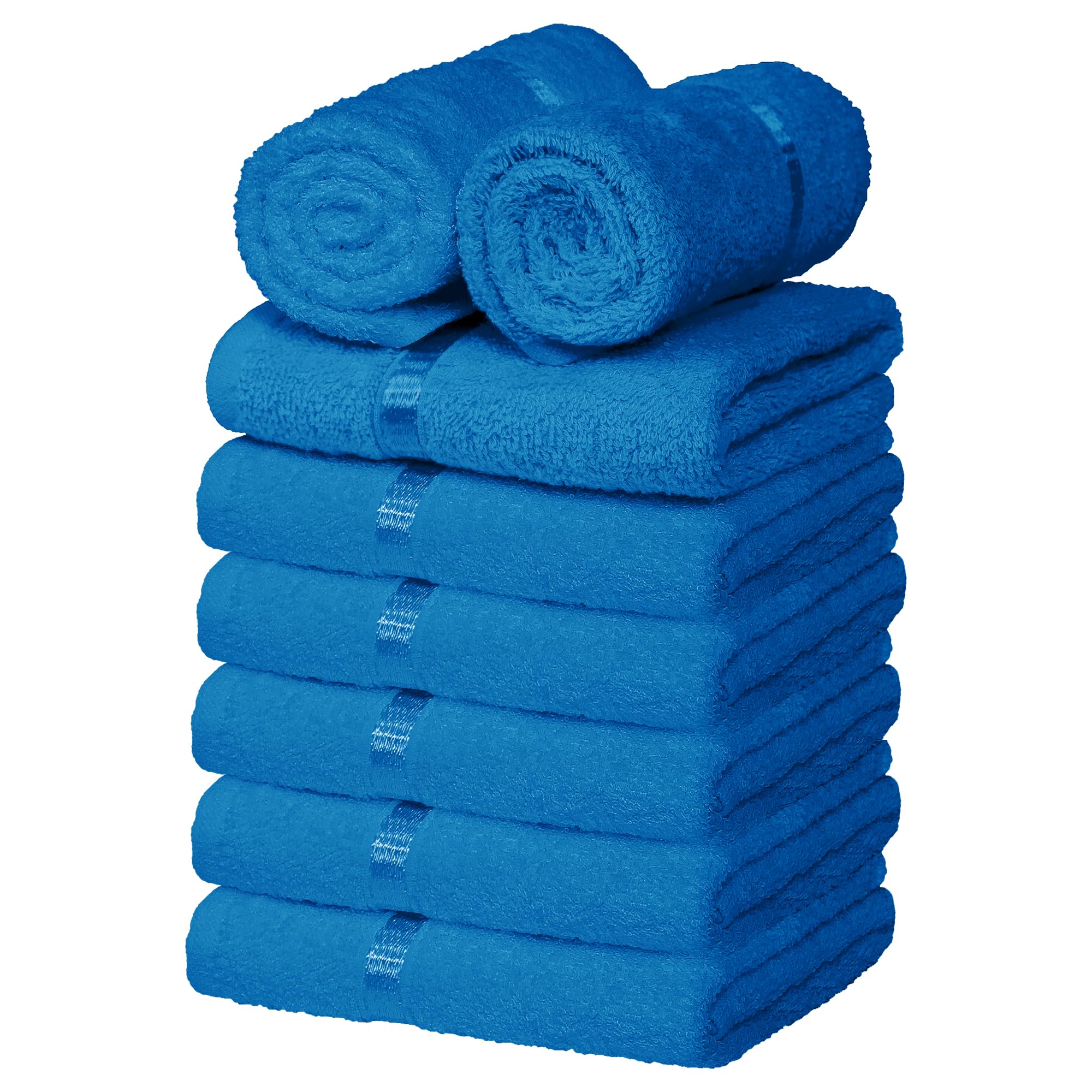 Story@Home Hand Towel | 450 GSM | Towel Set of 8 | Blue | 100% Cotton Towel Ultra Soft | Ideal as Kitchen Towel | 40 x 60 cm | Hand Towels for Men, Women & Kids | Perfect for Everyday Use (B0CR463DHH) Amazon Price History, Amazon Price Tracker