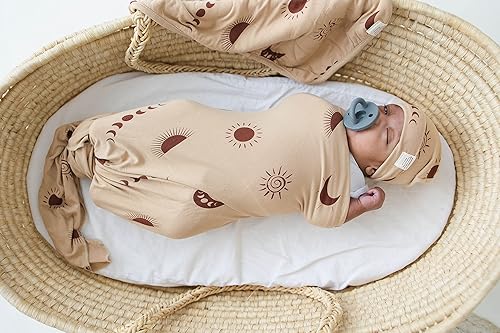 Miniatura 2 de Leyl&Ari Manta elástica para envolver  Regalos de género neutro para bebés  Recibir manta para eructos  Manta para envolver el sol