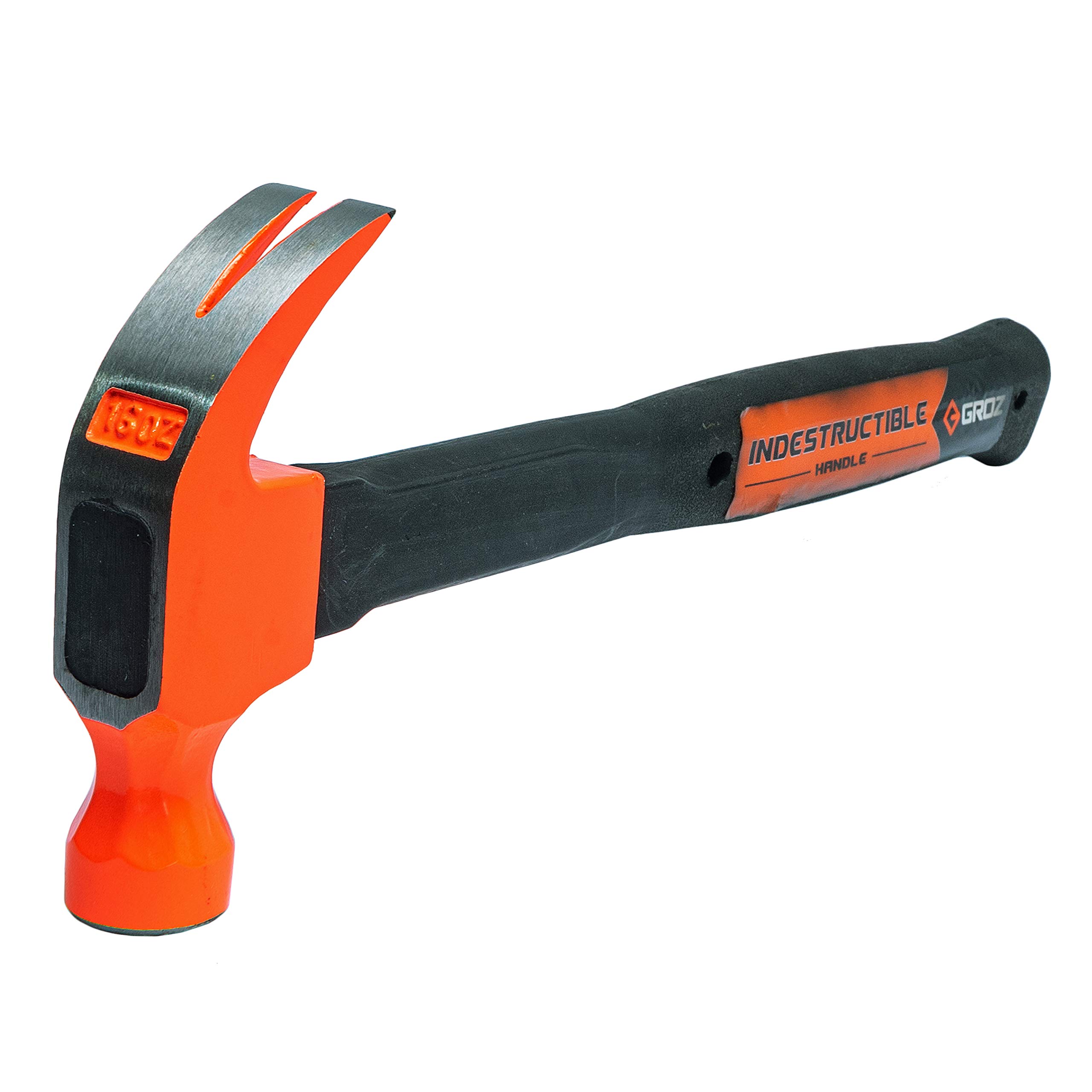 Vaughan FS999ML 20 Oz Milled Face Fiberglass Handle Ripping Hammer