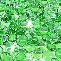 Vista 17 de Cuentas de vidrio de fuego de 19 libras para hoguera de 1/2 pulgada, rocas de vidrio templado negro ónix