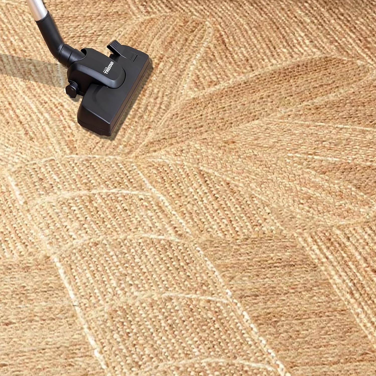 Jute Kilim Area Rug Hand Braided Jute Palm Tree Pattern Rugs 10x18 Ft Natural Fiber Boho Accent Rug Ideal for Living Room Bedroom Dining Room Farmhouse Over Size & Home Décor