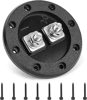 Replacement SMD Speaker Terminal, Car Subwoofer Terminal Cup SMD 1 Channel Heavy Duty Speaker Box Terminal
