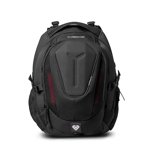 Carbonado Gaming Backpack | For 17.3 inch Laptop Compatible for Carrying Gaming Laptop and Gaming Accessories | Unisex