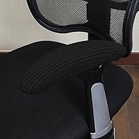 Vista 3 de FORCHEER Funda elástica para reposabrazos de silla de oficina, elástica, resistente al agua, elastano, elástico, jacquard, para reposabrazos