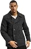 Brandit Oversize Pea Coat Jacket BLACK