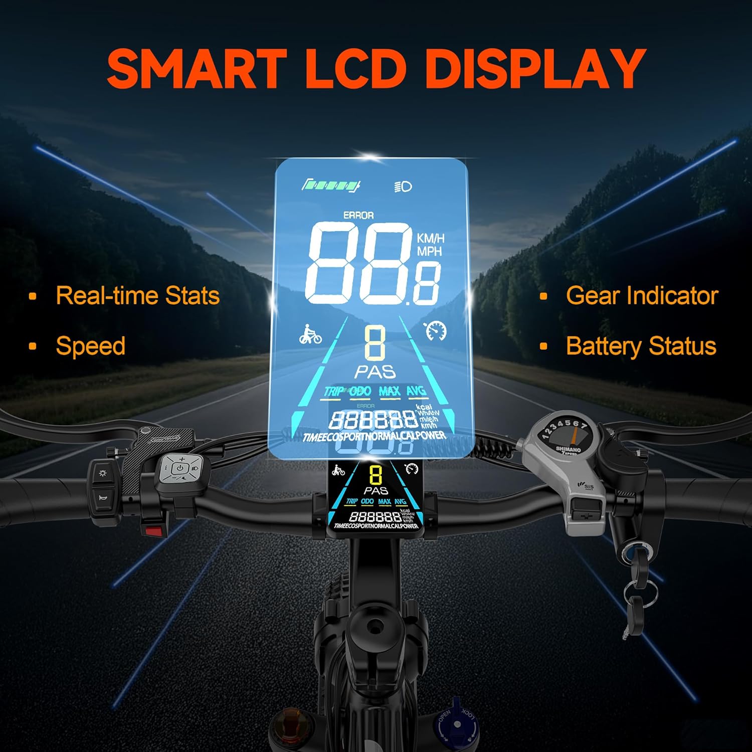 Dual Motor Ebike for Adults, 4000W Peak Electric Dirt Bike, 37MPH Fat Tire All-Terrain Off-Road eBike with 52V 23Ah UL2849 Removable Battery, Full Suspension, Hydraulic Brakes & Rear Rack