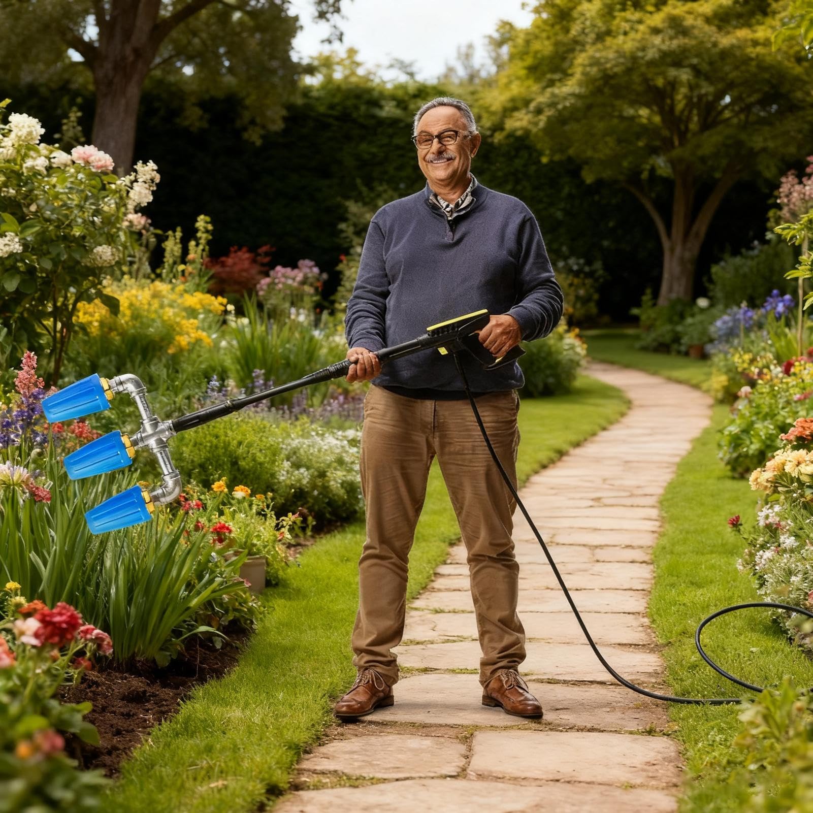 Boquillas Para Máquina De Lavado A Alta Presión Conexión Rápida De Alta | Accesorios Para Máquinas De Limpieza A Presión Para Patios Porches Jardines Balcones Terrazas Senderos Y Caminos