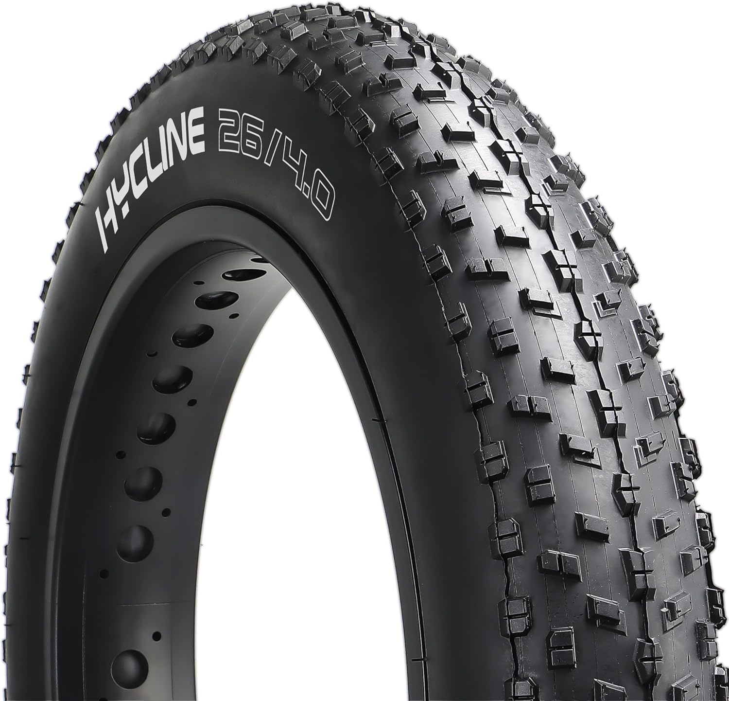 Hycline Fat Bike Replacement Tire: 20x4.0/26x4.0 Inch High-Performance Wear-Resistant Folding MTB Bicycle Tires