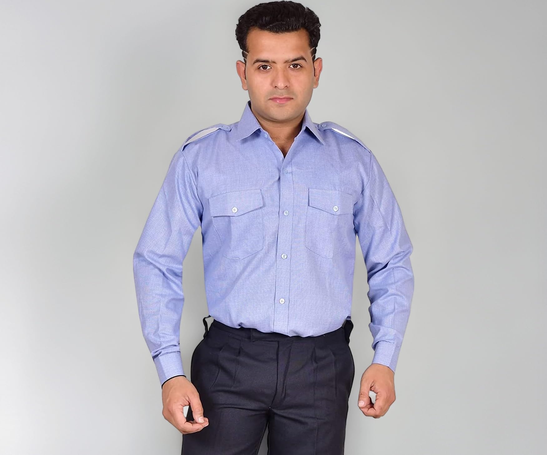 PROLIFE Regular FIT Uniform Shirt for Guards (Guard Uniform)