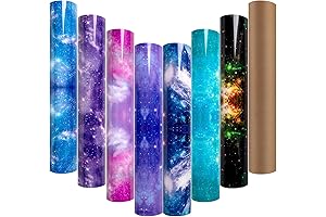 HTVRONT Galaxy Heat Transfer Vinyl for Out-of-this-World Designs