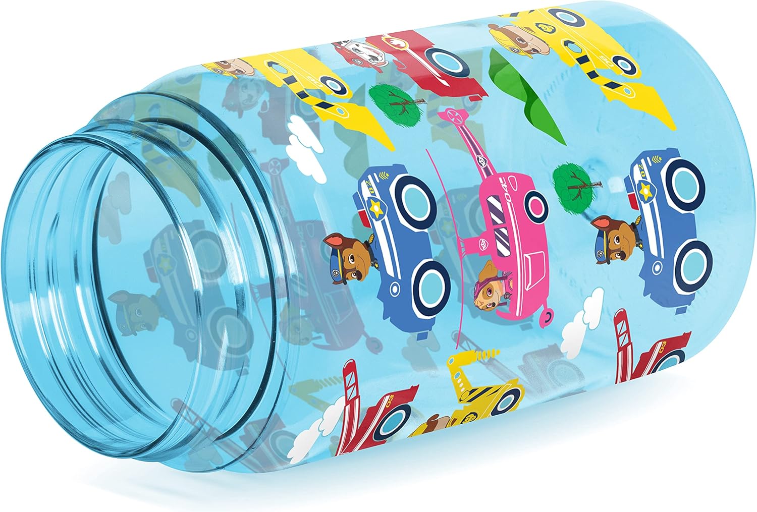 Simple Modern Nickelodeon Paw Patrol Kids Water Bottle Plastic BPA-Free Tritan Cup with Leak Proof Straw Lid | Reusable and Durable for Toddlers, Girls | Summit Collection | 12oz Paw Patrol Adventures