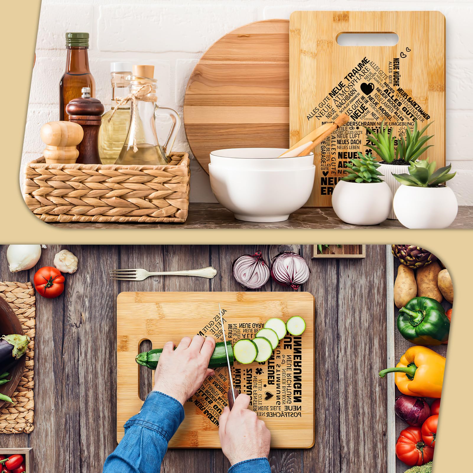 Cadeau voor een housewarming | Zout en brood voor de afsluitingsceremonie | Cadeau voor een housewarming | Housewarming presentje | Bamboe snijplank | Huwelijksgeschenk | Snijplank - Nederland Cadeau voor een housewarming | Zout en brood voor de afsluitingsceremonie | Cadeau voor een housewarming | Housewarming presentje | Bamboe snijplank | Huwelijksgeschenk | Snijplank - Nederland