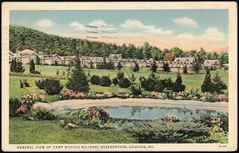 General View of Camp Ritchie Military Reservation Highfield-Cascade Maryland Original Postcard