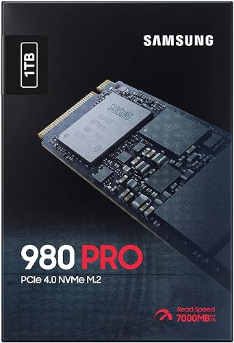 Miniatura 3 de SSD M.2 Samsung 980 PRO 1TB PCIe NVMe Gen4 interno para juegos (MZ-V8P1T0B)
