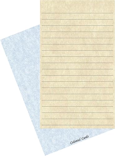 Miniatura 2 de Colonial Cards 150 tarjetas de índice de pergamino verde de 3 x 5 pulgadas, formato retrato forrado