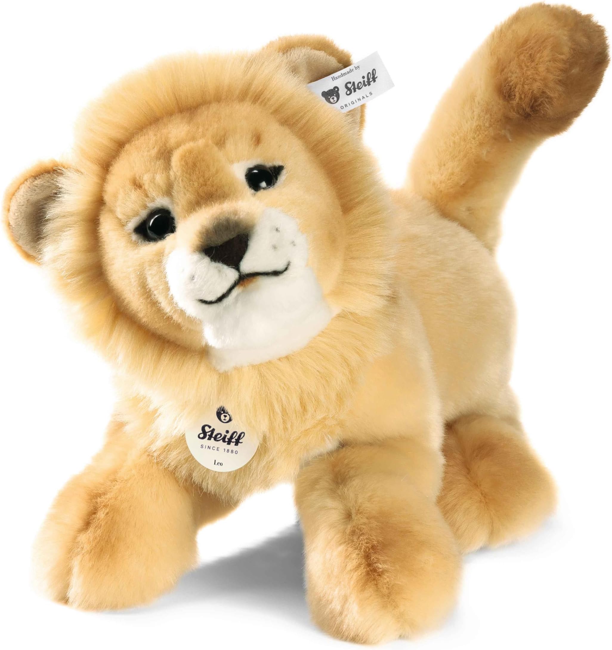 Steiff 65651 Leo baby dangling lion, Autumn Blonde, 28 cm
