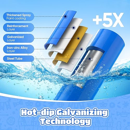 Vista 4 de Zupapa Domo de escalada de 6 pies para niños de 3 a 8 años, gimnasio de selva para interiores y exteriores, escalador de cúpula geométrica que