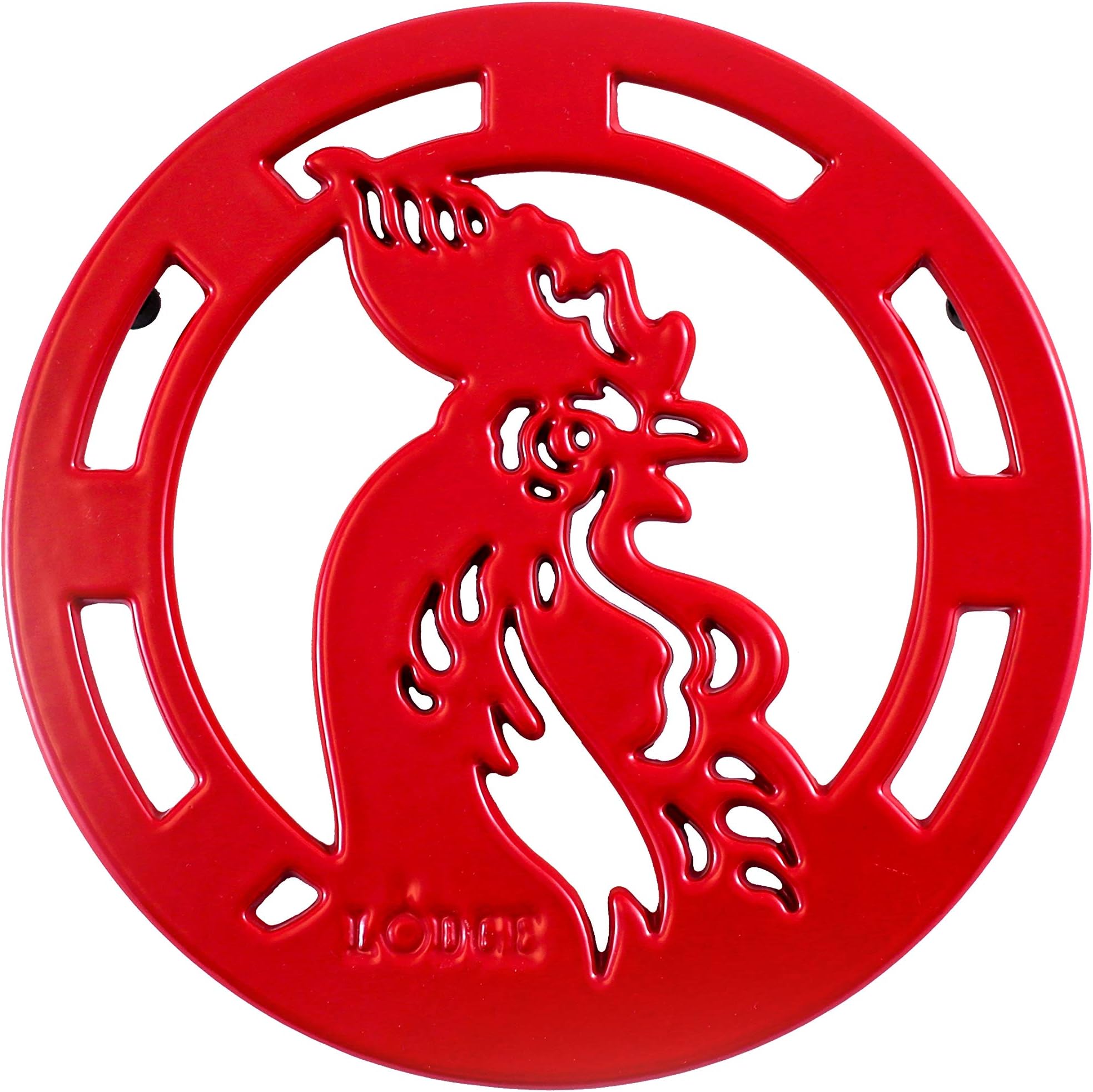 Manufacturing 8'' Red Rooster Trivet /EC8RT43