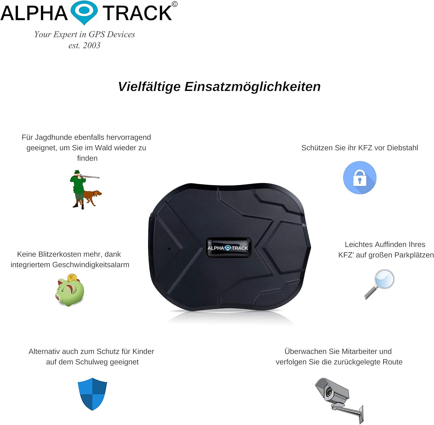 alpha gps tracking