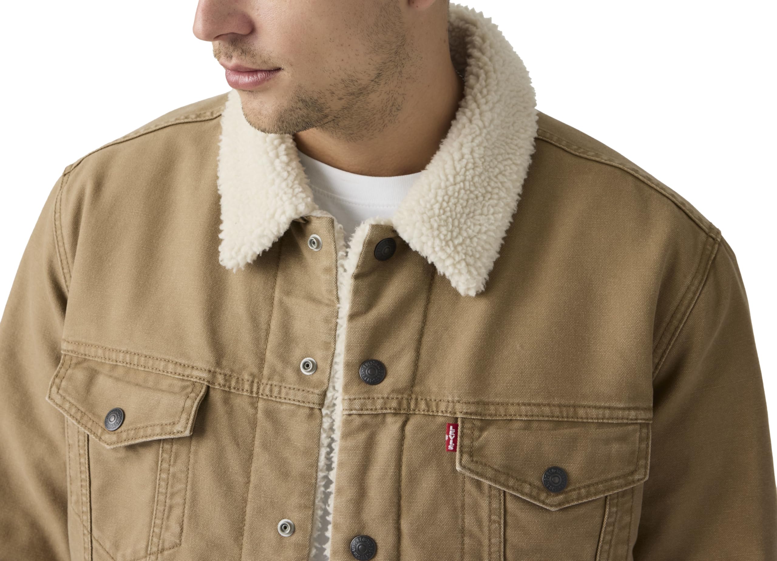Levi's Herren Type 3 Sherpa Trucker Jacke