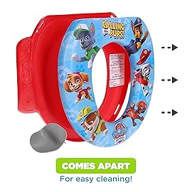 Nickelodeon PAW Patrol Calling All Pups Soft Potty Seat and Training - Cushion, Baby Training, Safe, Easy to Clean
