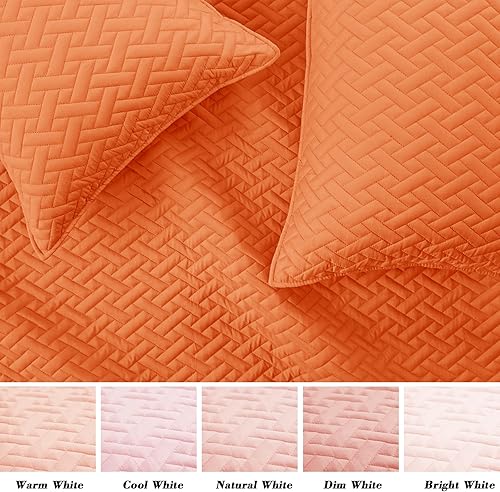 Miniatura 6 de Exclusivo Mezcla - Juego de edredón de 3 piezas tamaño King con fundas de almohada, edredón acolchado estilo canasta, colcha suave, cubrecama