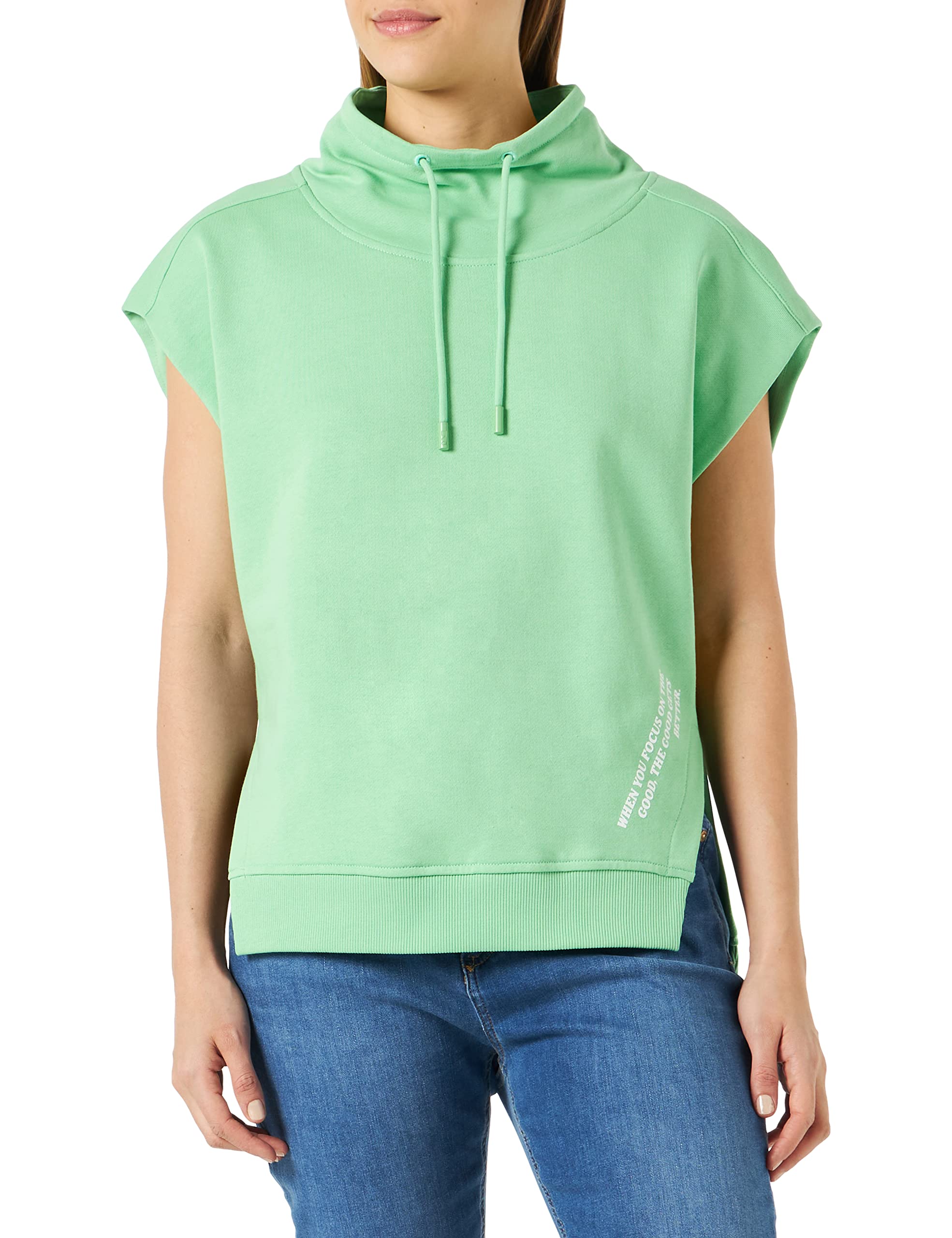 Prendas Comodas Sudadera Comma Mujer - Manga Larga Con Capucha