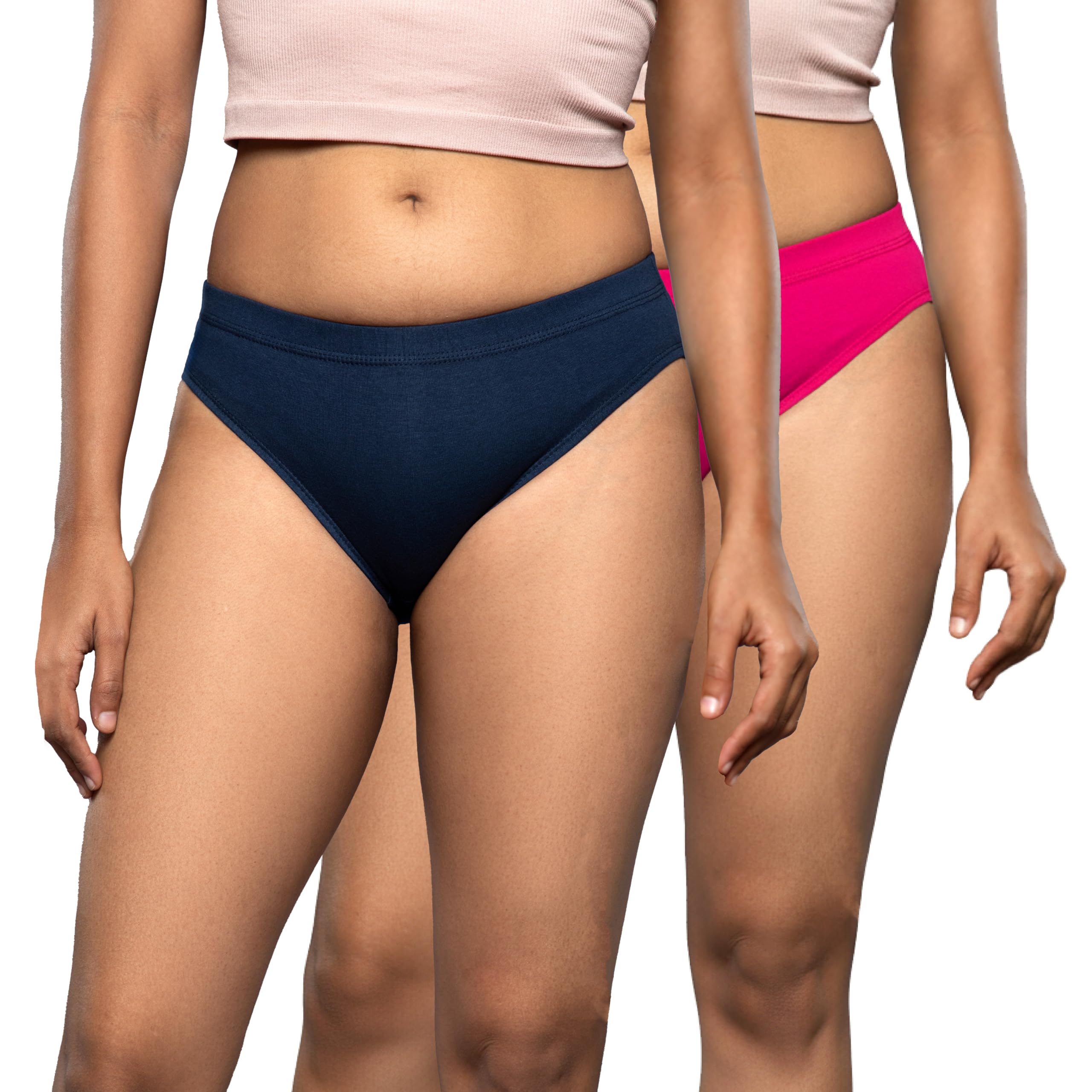 Women's High Coverage Cotton Hipster Panties-image-8