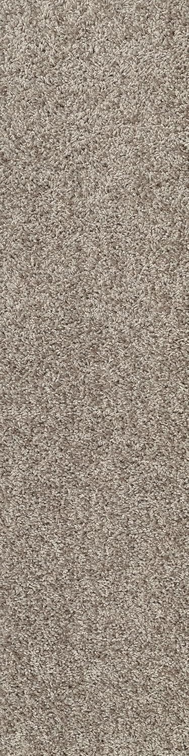 Floorigami, Carpet Diem, 9 in. x 36 in. Cut Pile, 0.68 in. Pile Height, Peel and Stick Carpet Tile, Polyester, (8 Tiles), (18 sqft/box)