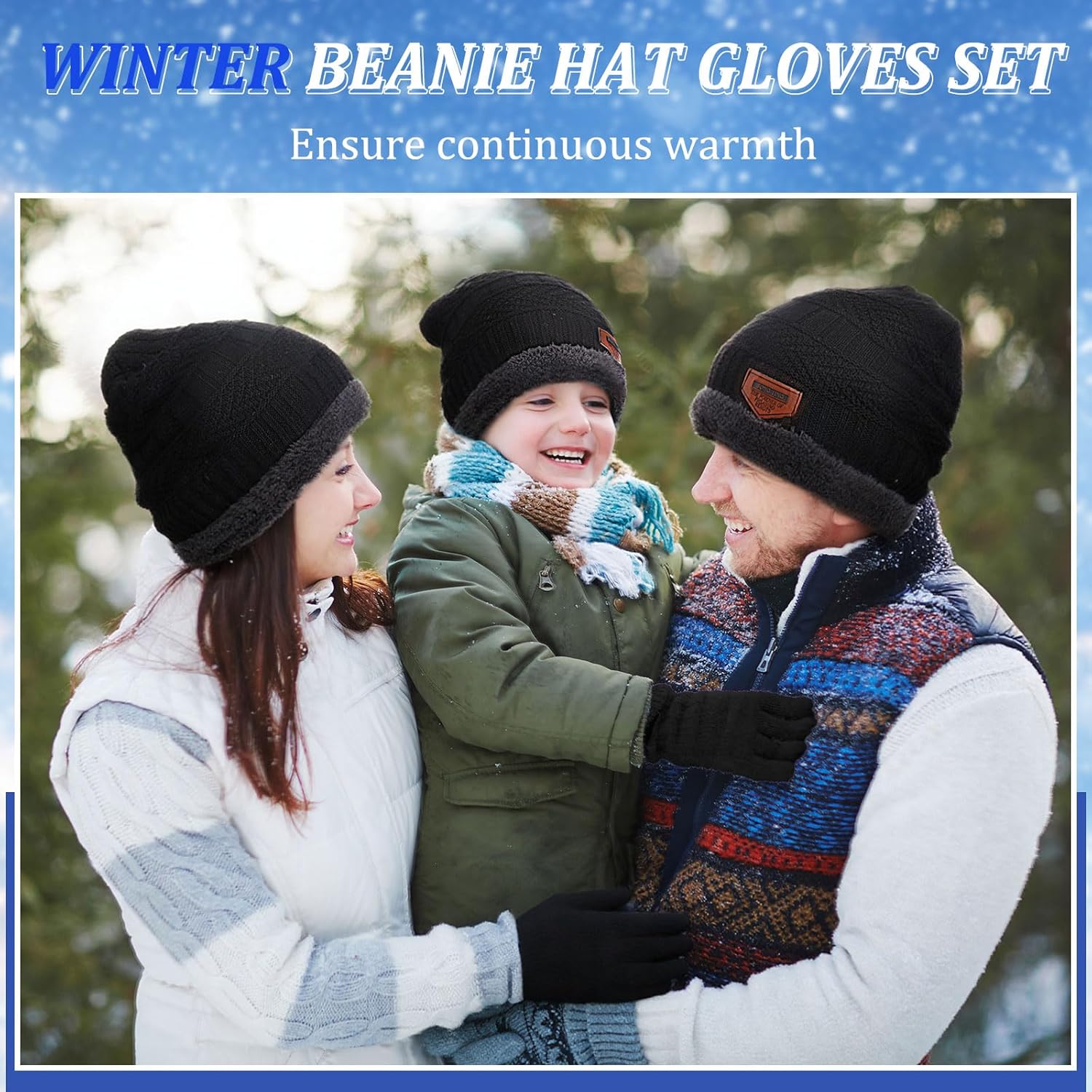 Handepo 48 Pcs Homeless Care Package Supplies Winter Beanie Hat and Gloves Sock Set Bulk Cold Weather Gift for Men Homeless Winter Supplies for Men Women Emergencies Donation Charity Shelter Gift - Image 5