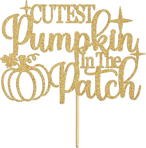 Miniatura 7 de Decoración de calabaza más linda en el parche, decoración de baby shower, baby shower de otoño, Halloween, Acción de Gracias, bebé, revelación de