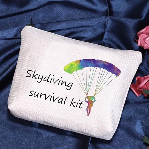 Miniatura 3 de POFULL Sky Diving Gifts Skydiving Kit de supervivencia paracaídas salto regalo paracaidista aventura bolsa (kit de supervivencia de paracaidismo)