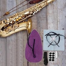 Não danifica facilmente acessórios de saxofone, cotonete de limpeza, para saxofone iniciante