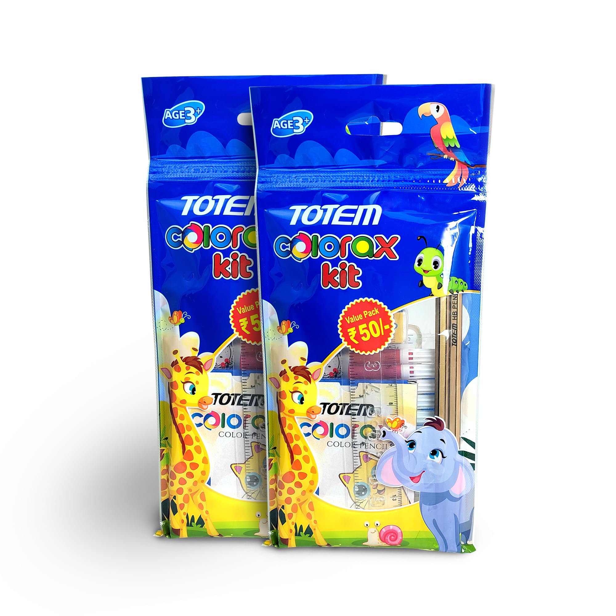 Totem Colorax Kit | Mini Stationery Set | School Essentials