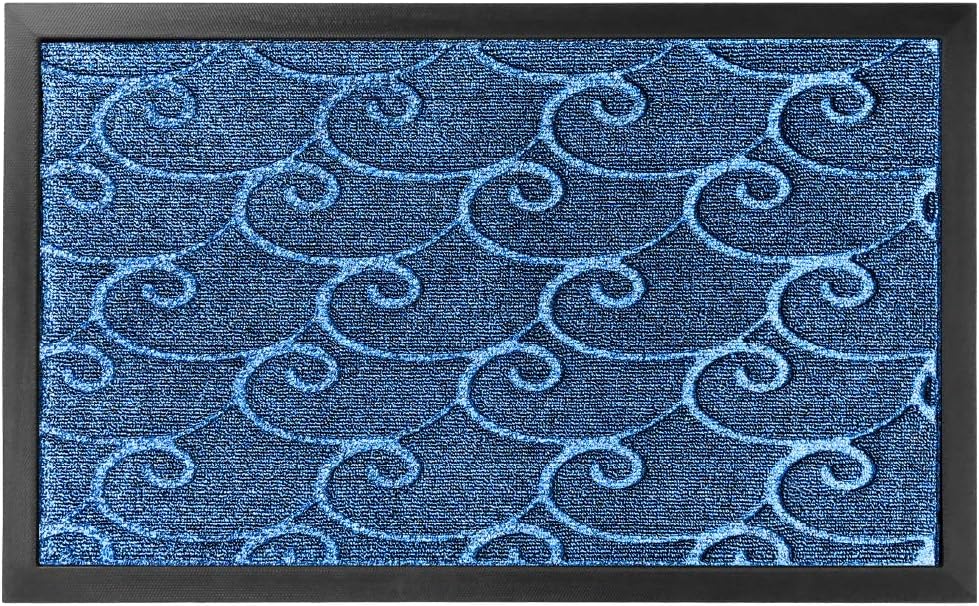 Gorilla Grip Durable Natural Rubber Door Mat, Waterproof