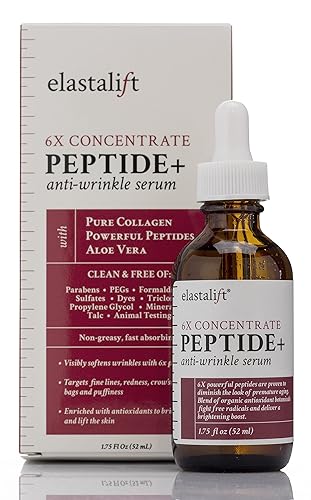 Miniatura 10 de Elastalift Suero facial de vitamina C para manchas de edad arrugas y líneas de expresión Suero facial antienvejecimiento con vitamina C y ácido